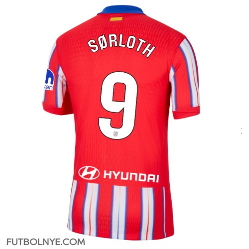 Camiseta Atletico Madrid Alexander Sorloth #9 Primera Equipación 2024-25 manga corta